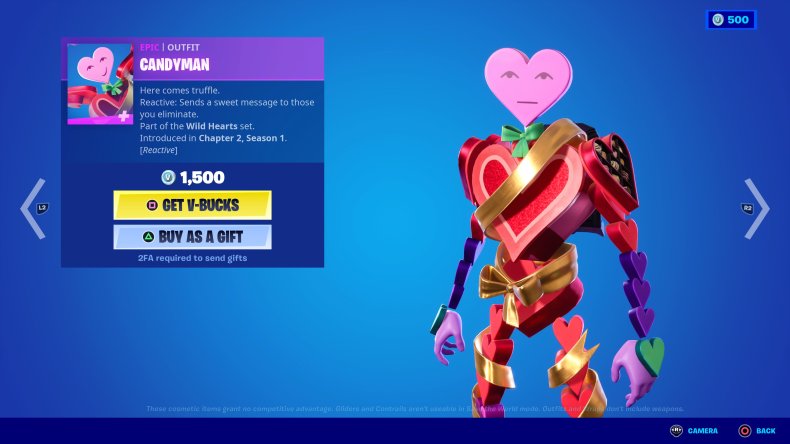 Candyman Outfit in Fortnite