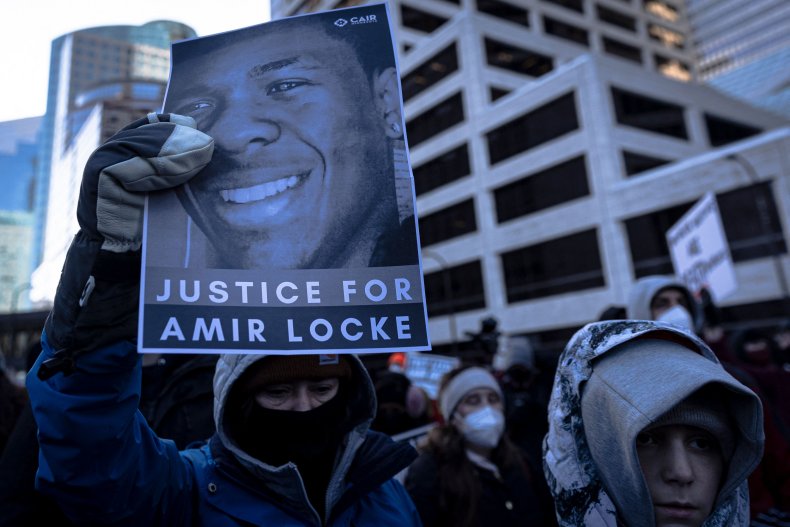 Amir Locke, protest