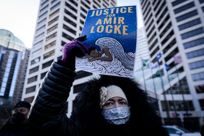 Amir Locke, protest, Minneapolis