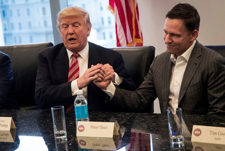 peter thiel trump