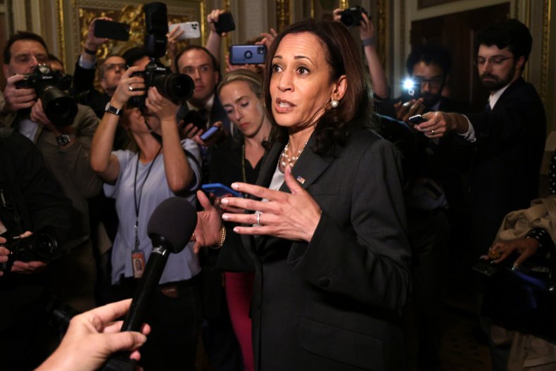 Harris talks voting rights