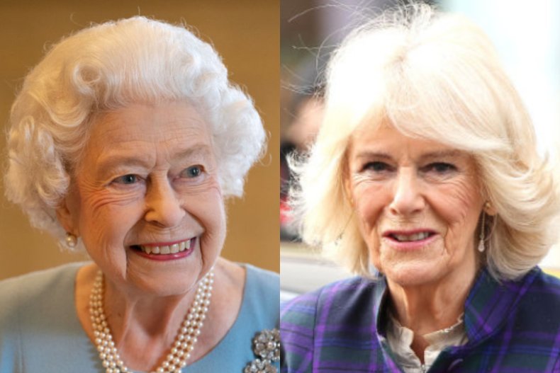 Queen Elizabeth and Future Queen Camilla