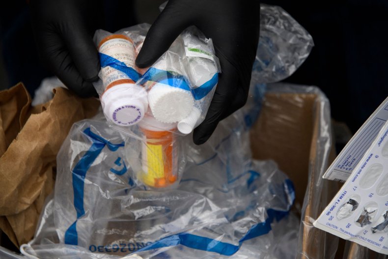 DEA pill containers