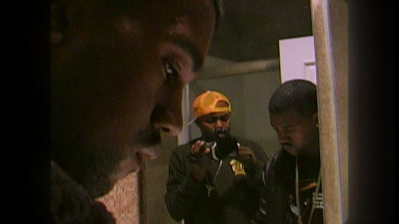 Coodie filming Kanye West
