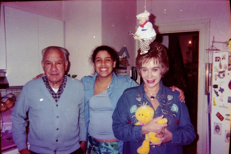 Carmen With Her Parents