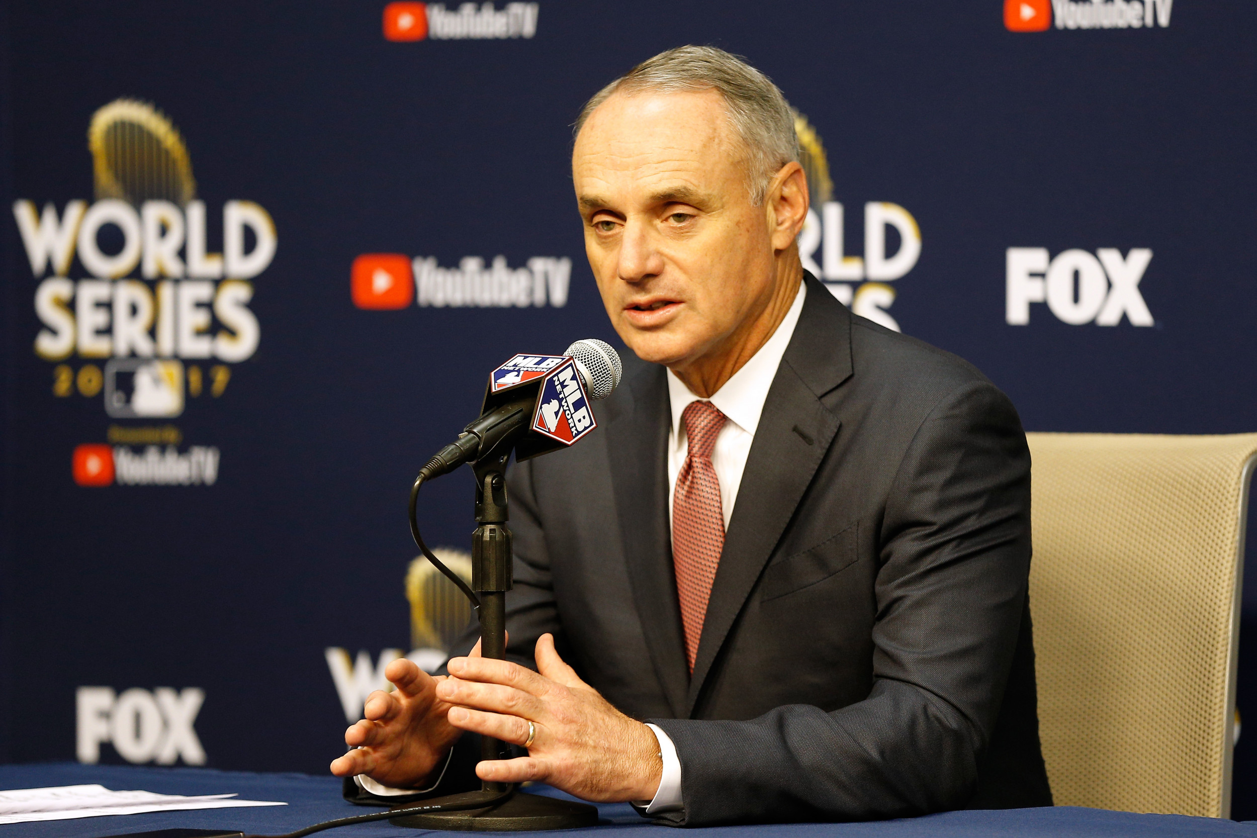 MLB Commissioner Rob Manfred Says He Believes Full Season Will Be Played