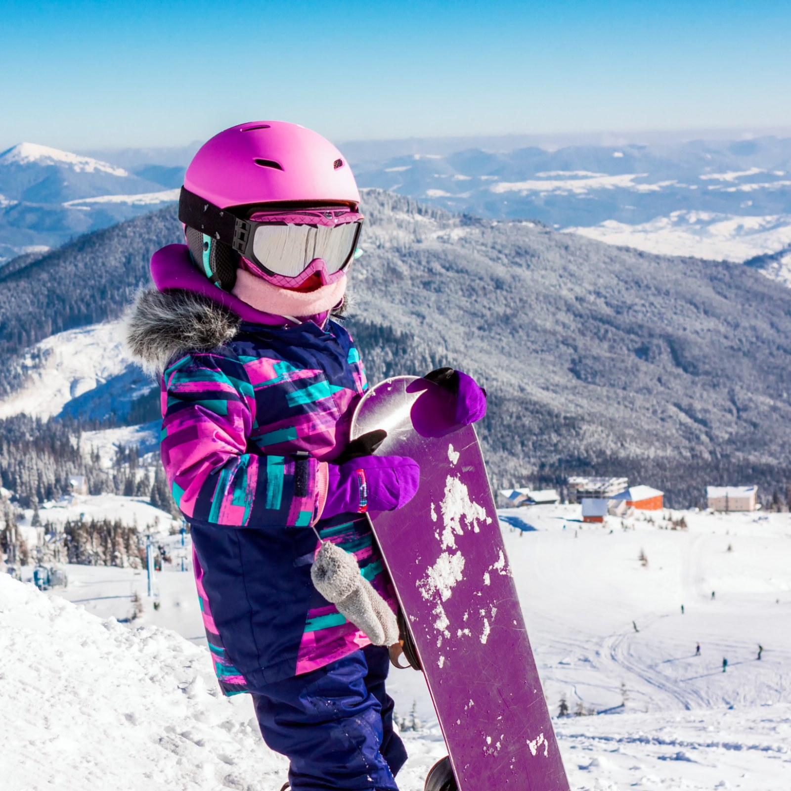 Snowboarding 4-Year-Old Delights With Her Adorable 'Self-Talk'