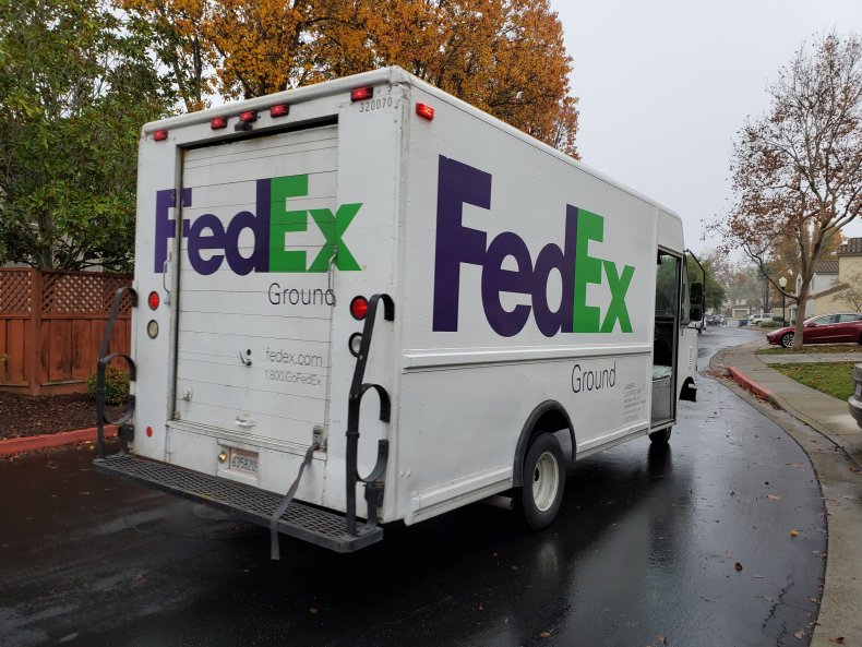 FedEx Driver Shot At By Men