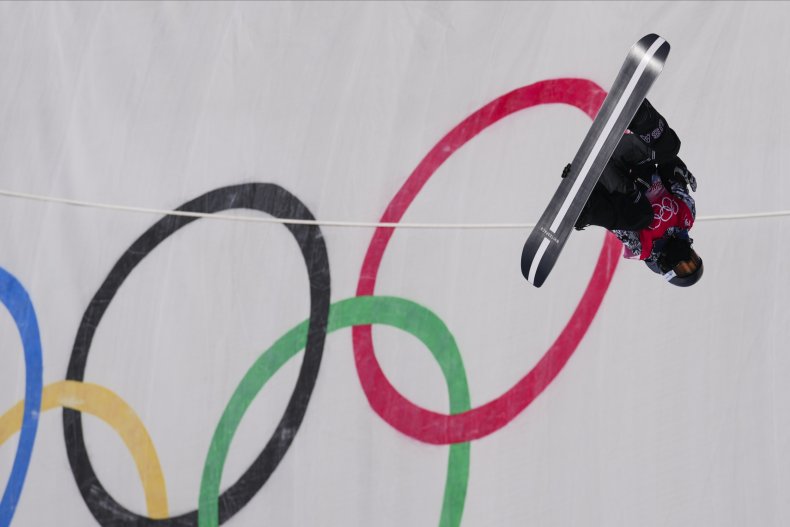 United States' Shaun White competes