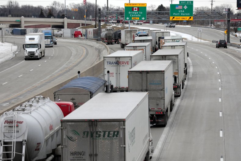 Truckers Protest Canada