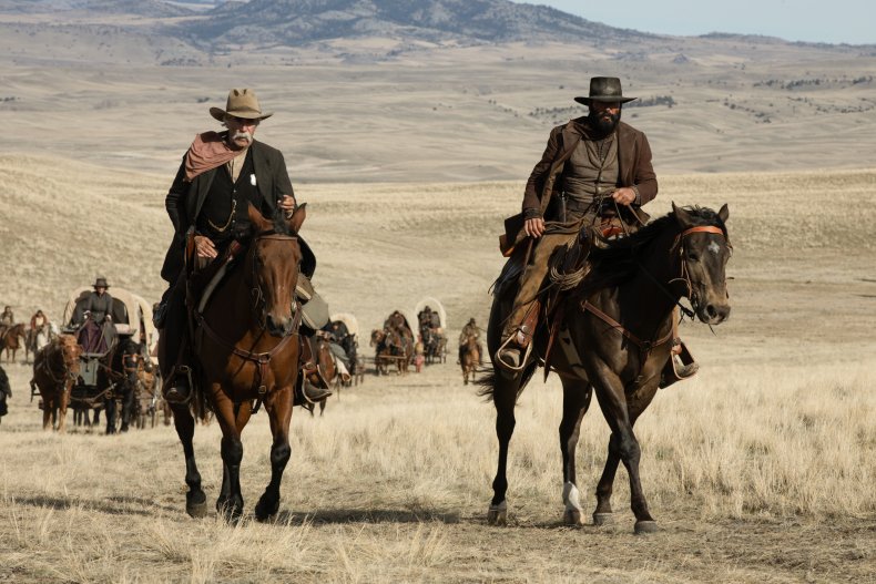 Shea and James in 1883 Episode 8
