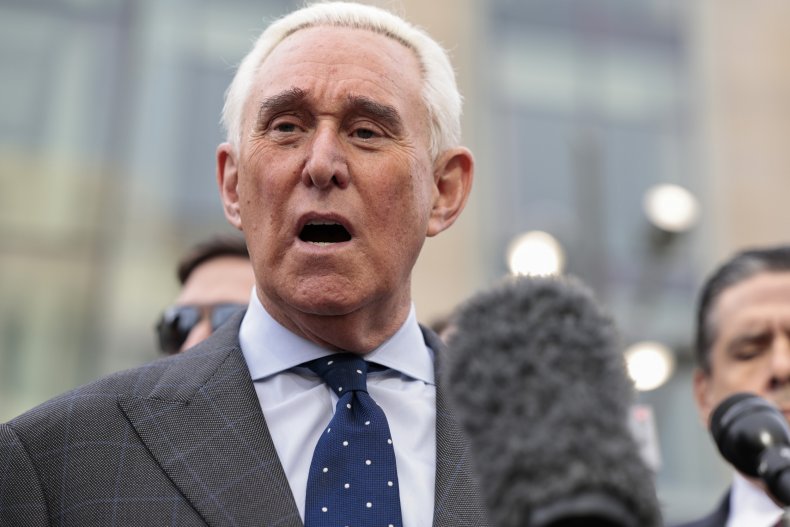 Roger Stone Speaking