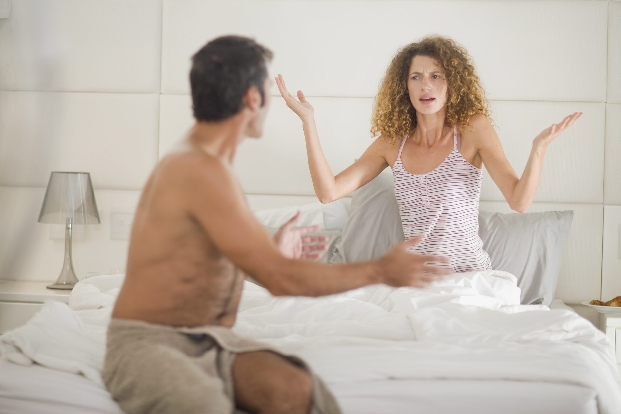 He Sounds Vile Husband Who Demands Wife Sleep Naked Sparks Fury picture pic image