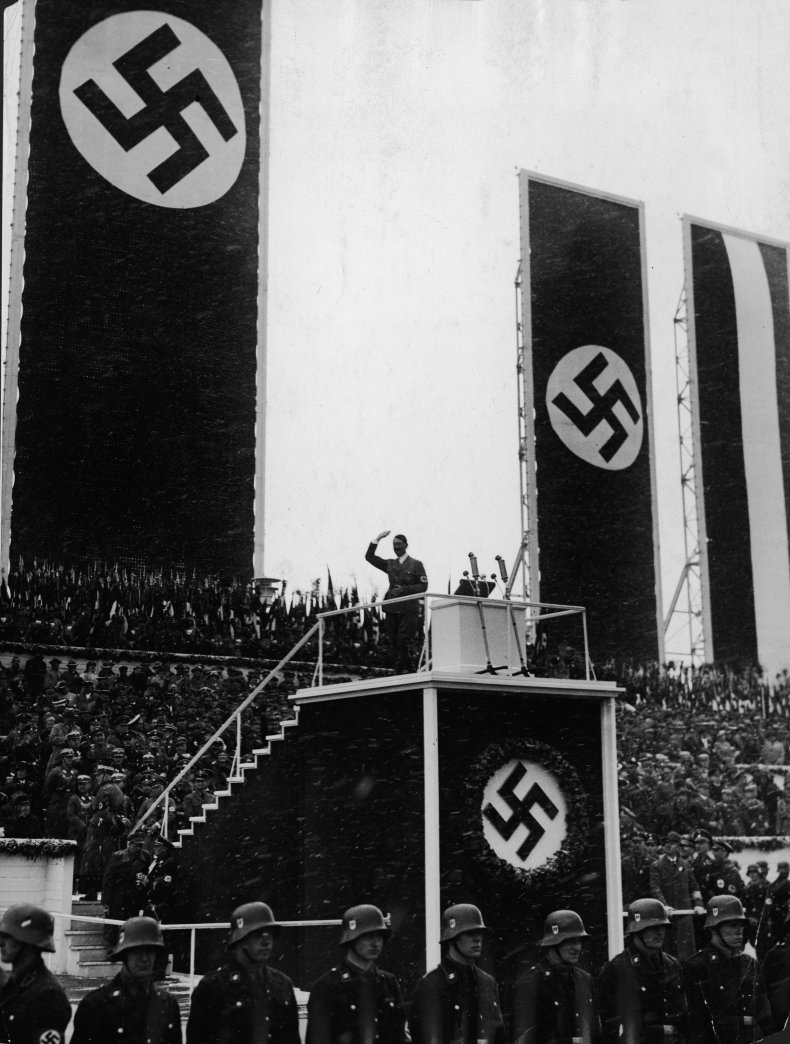 Adolf Hitler pictured in 1935.