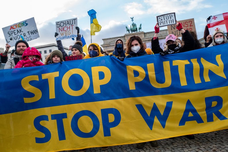Berlin, Ukraine, Putin, protest