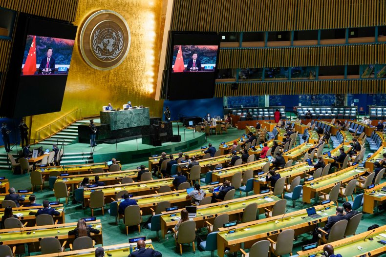 China, Xi, speaks, UN, General, Assembly, 2021