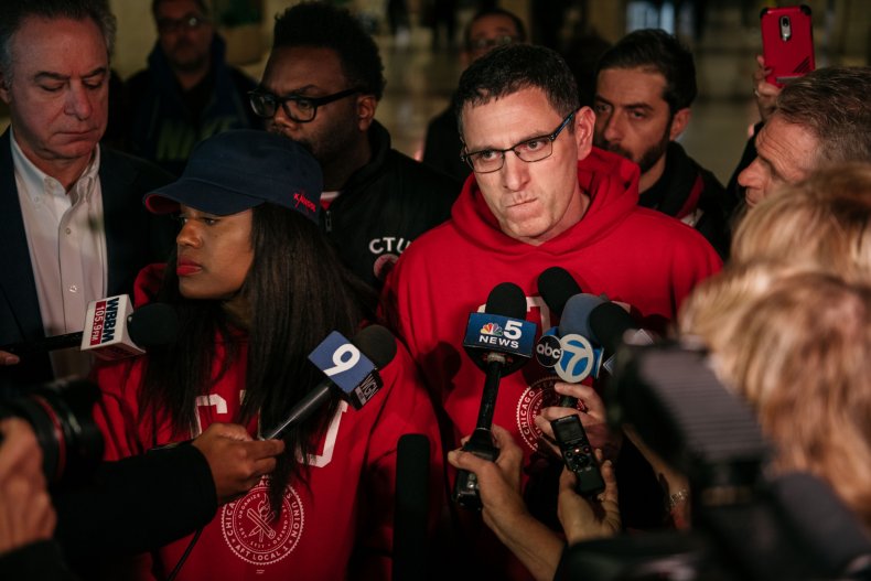 Jesse Sharkey CTU CPS Chicago Teachers Union