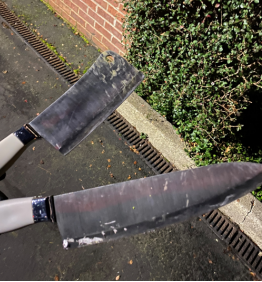 Photo of the knives