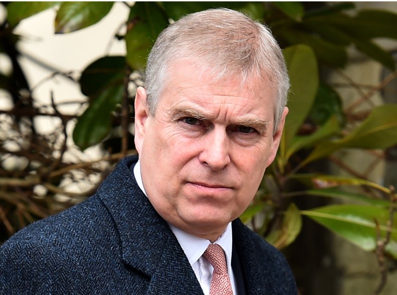 Prince Andrew at Windsor Church
