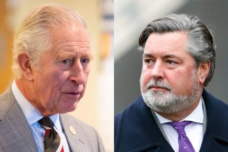 Prince Charles and Michael Fawcett