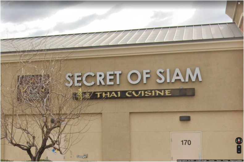 Google map images of Secret of Siam.