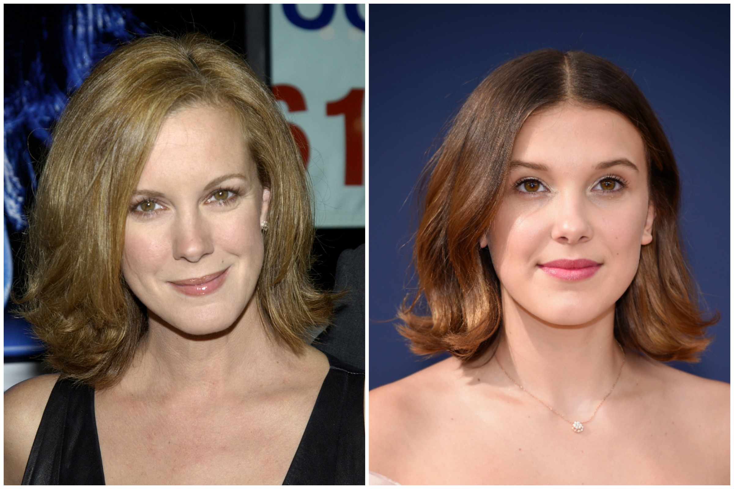 Elizabeth perkins related to millie bobby brown