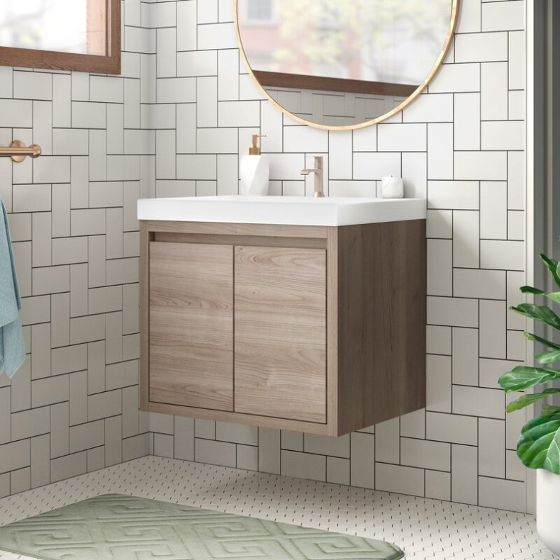 Mercury Row Altenburg Wall-Mount Vanity Set