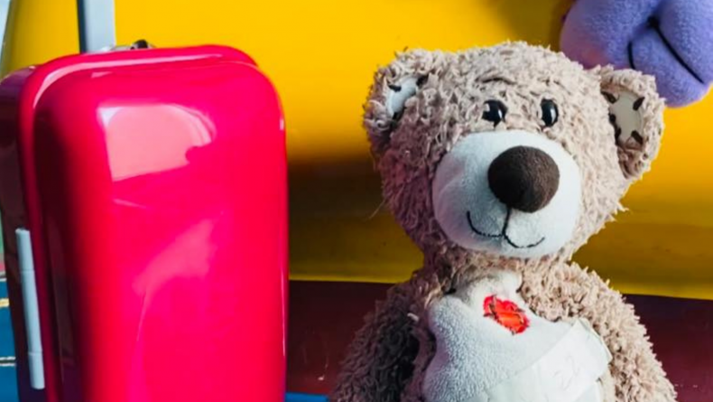 Found Teddy Bear