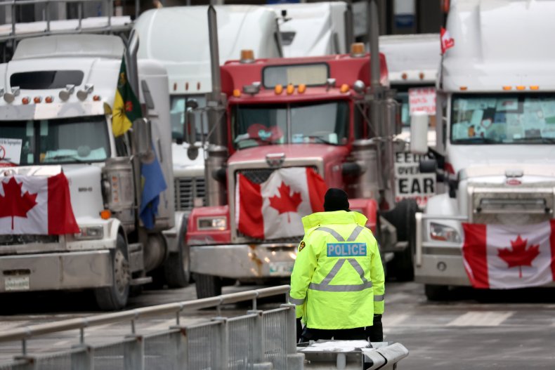 Emerson, Border Crossing, Protesters Leaving, Reopen