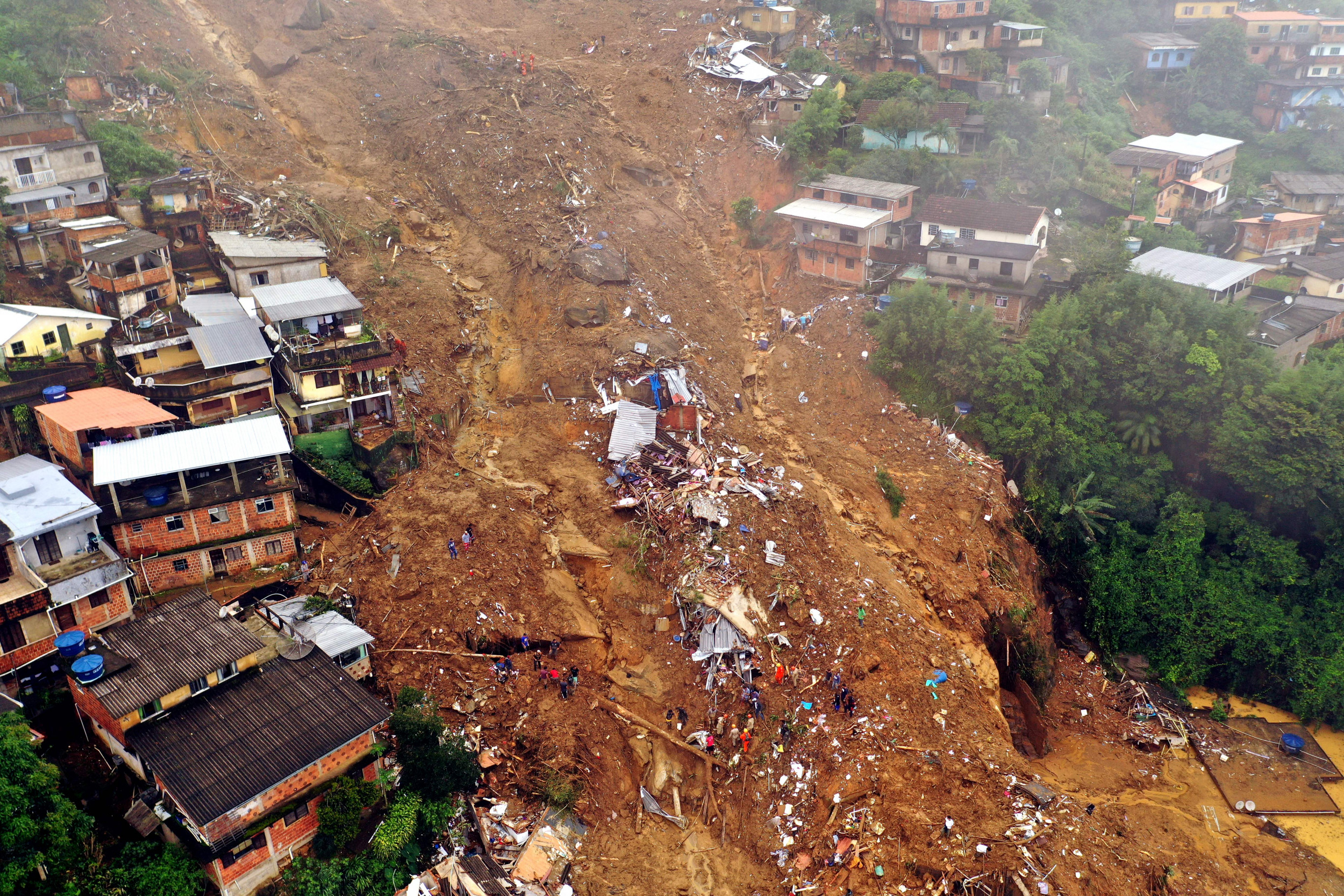 Photos Show Devastation of Brazil Mudslide That Killed At Least 58