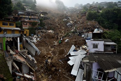 Hill View Brazil Mudslide Hill View Brazil Mudslide