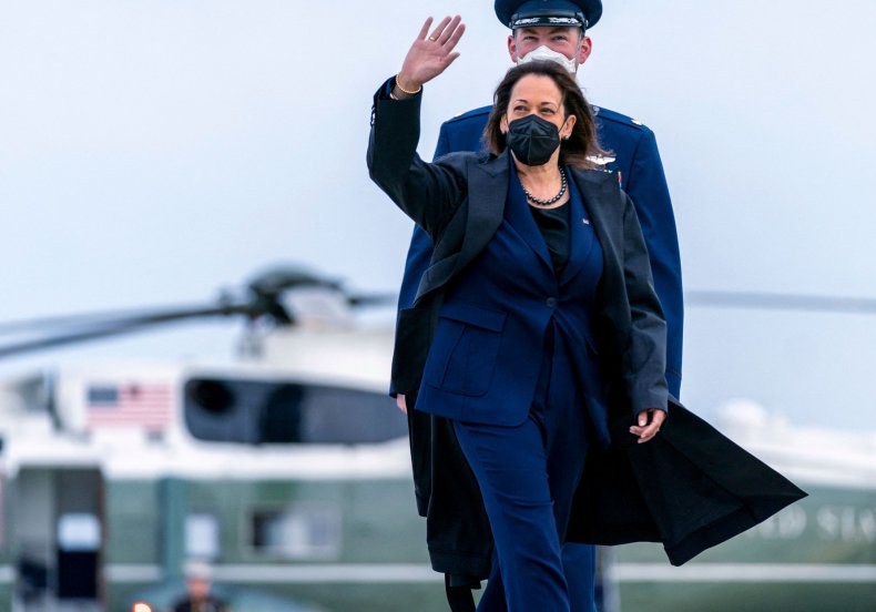 US Vice President Kamala Harris