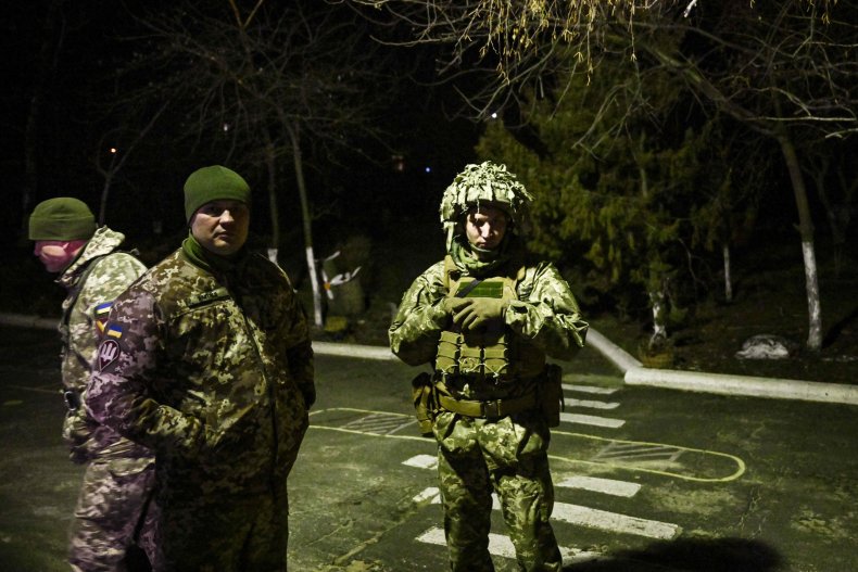 Shelling, in, Donbas, Ukraine, amid, Russia, tensions