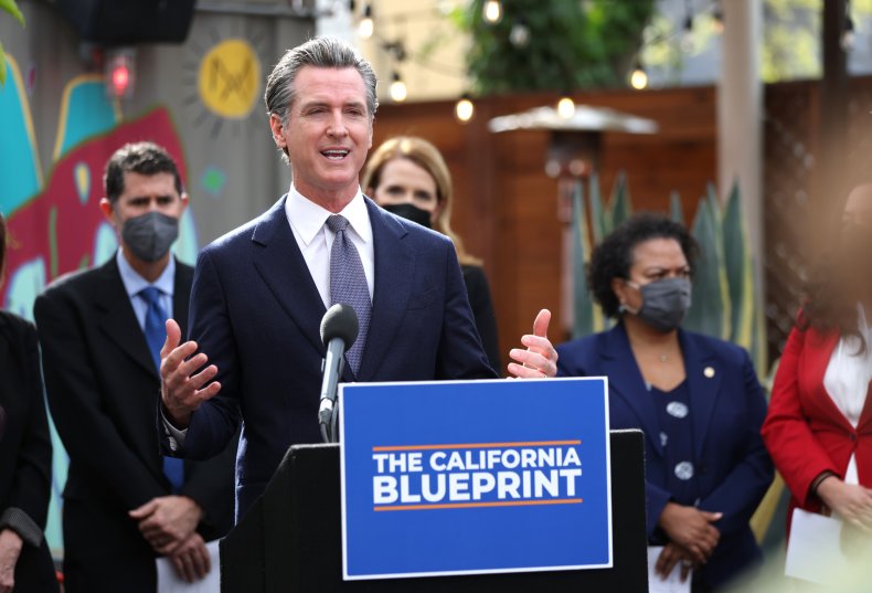 Gavin Newsom California COVID Pandemic Endemic