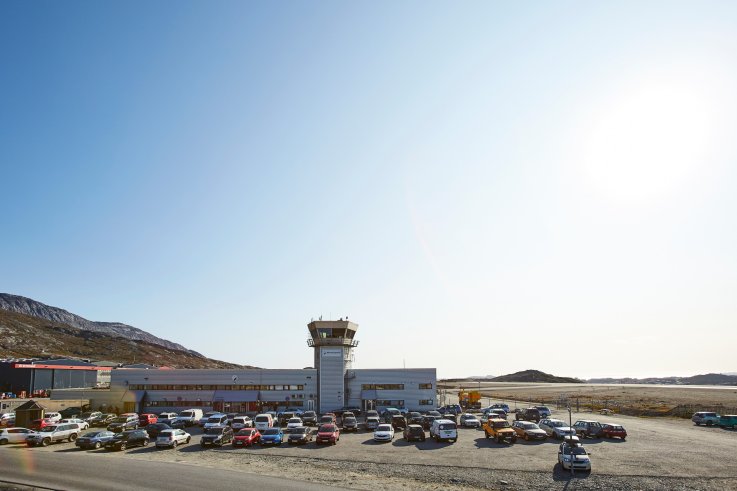 The current Nuuk airport