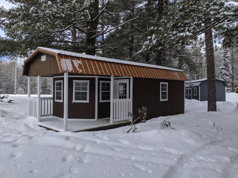 Man's entire cabin stolen in Michigan
