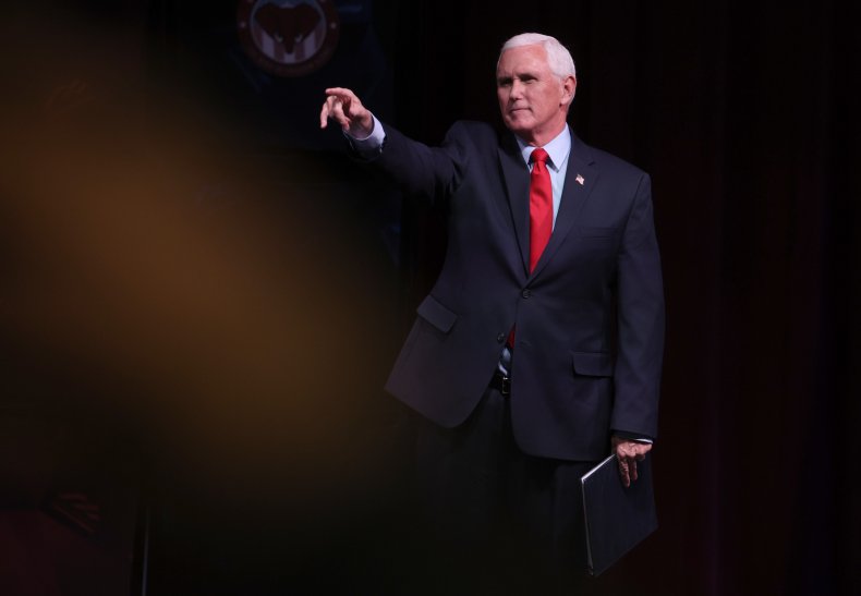 Mike Pence Speaks at Stanford