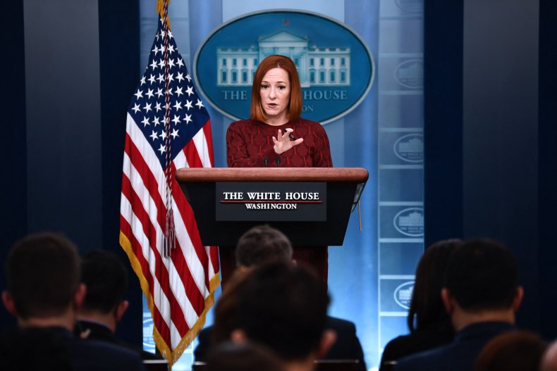Jen Psaki briefing on February 15