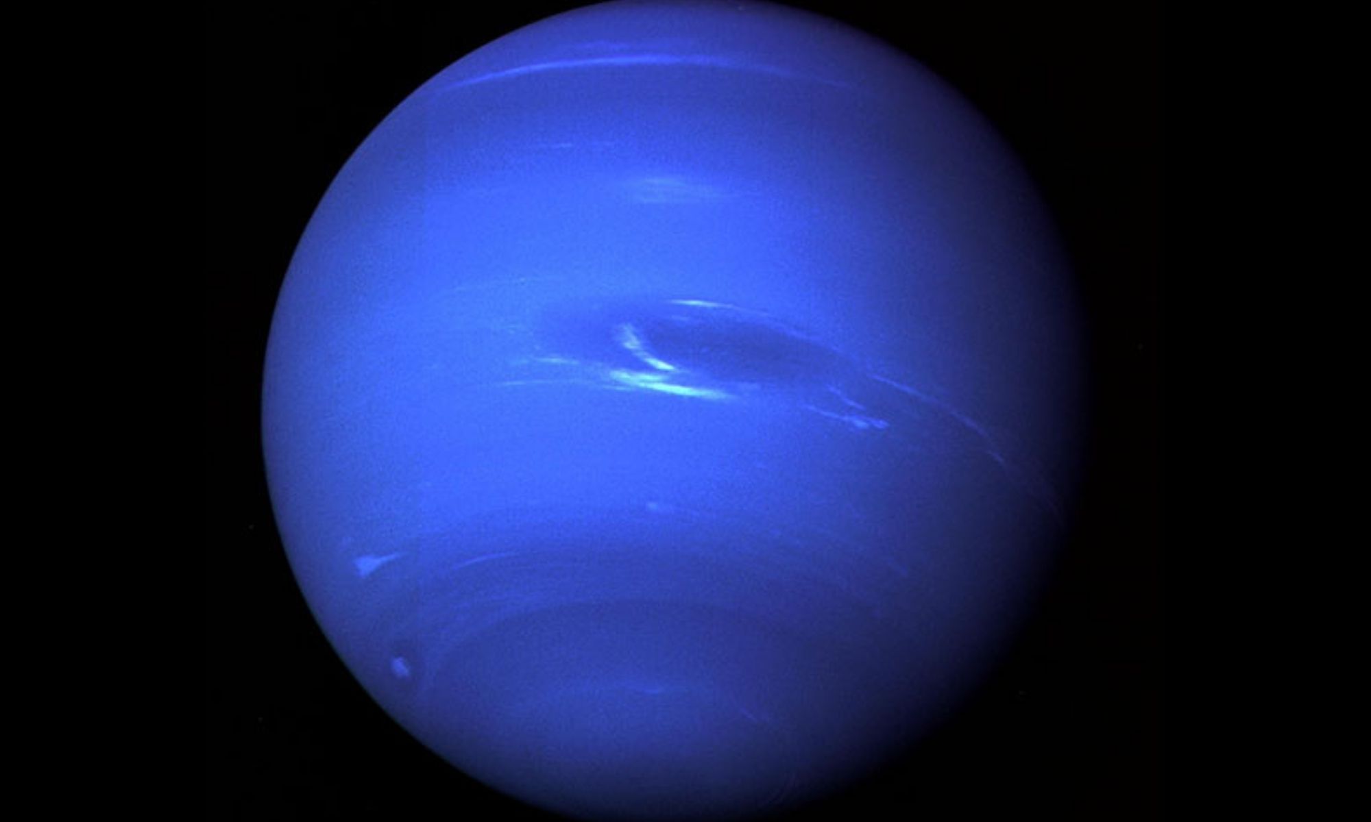 Artist's Concept Of Planet Neptune Is The Eight Planet In Our Solar System  And Has Planetary Rings And A Great Dark Spot Indicating A Storm |  surprizeflori.md