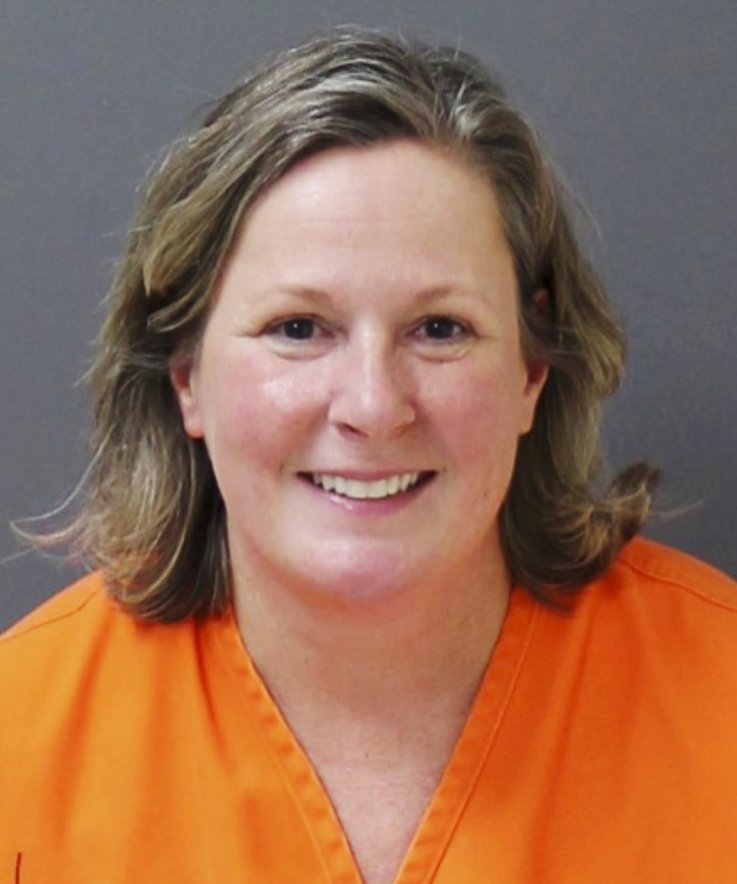 Potter mugshot smile
