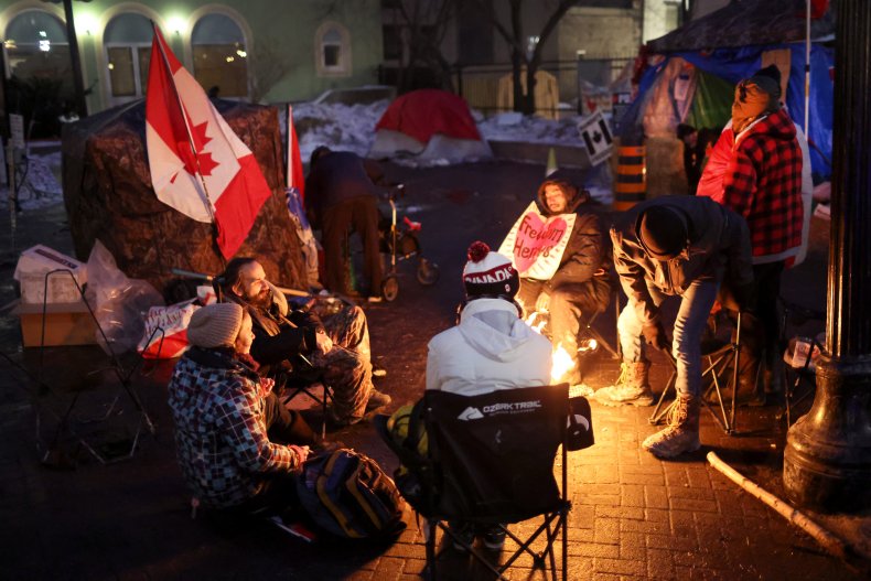 Canada Ottawa Banks Freeze Accounts Donations Protesters
