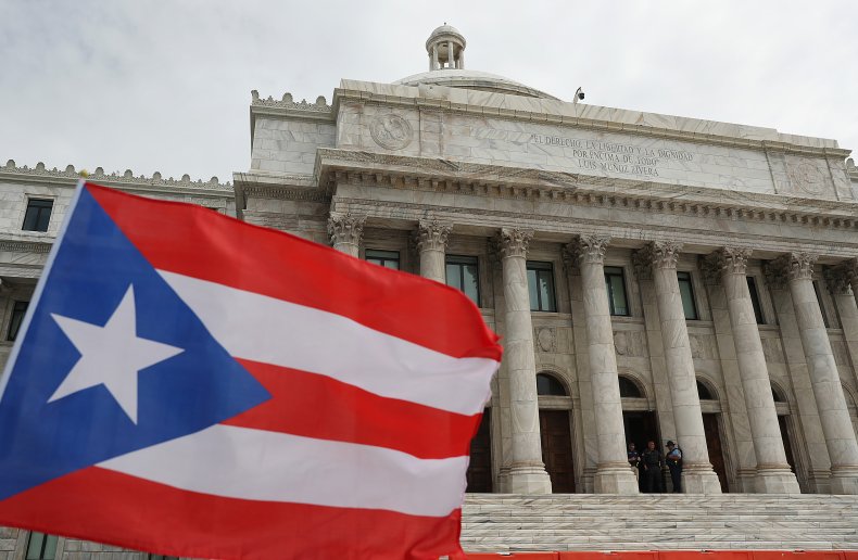 The Puerto Rican Capitol building