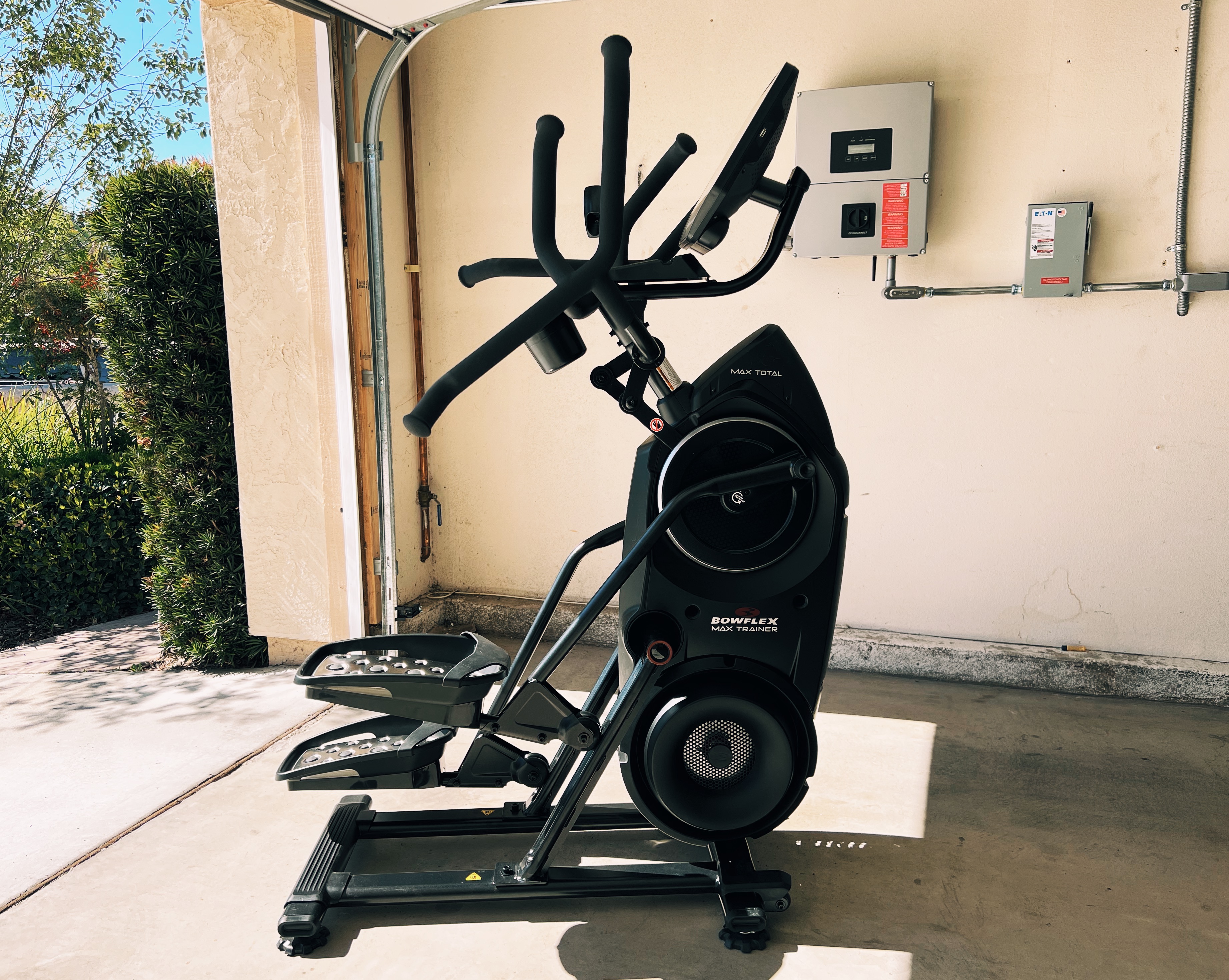 Bowflex Max Total 16 Compact Elliptical Machine Can Do Fitness and Movies