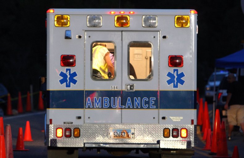 maryland man ambulance police chase