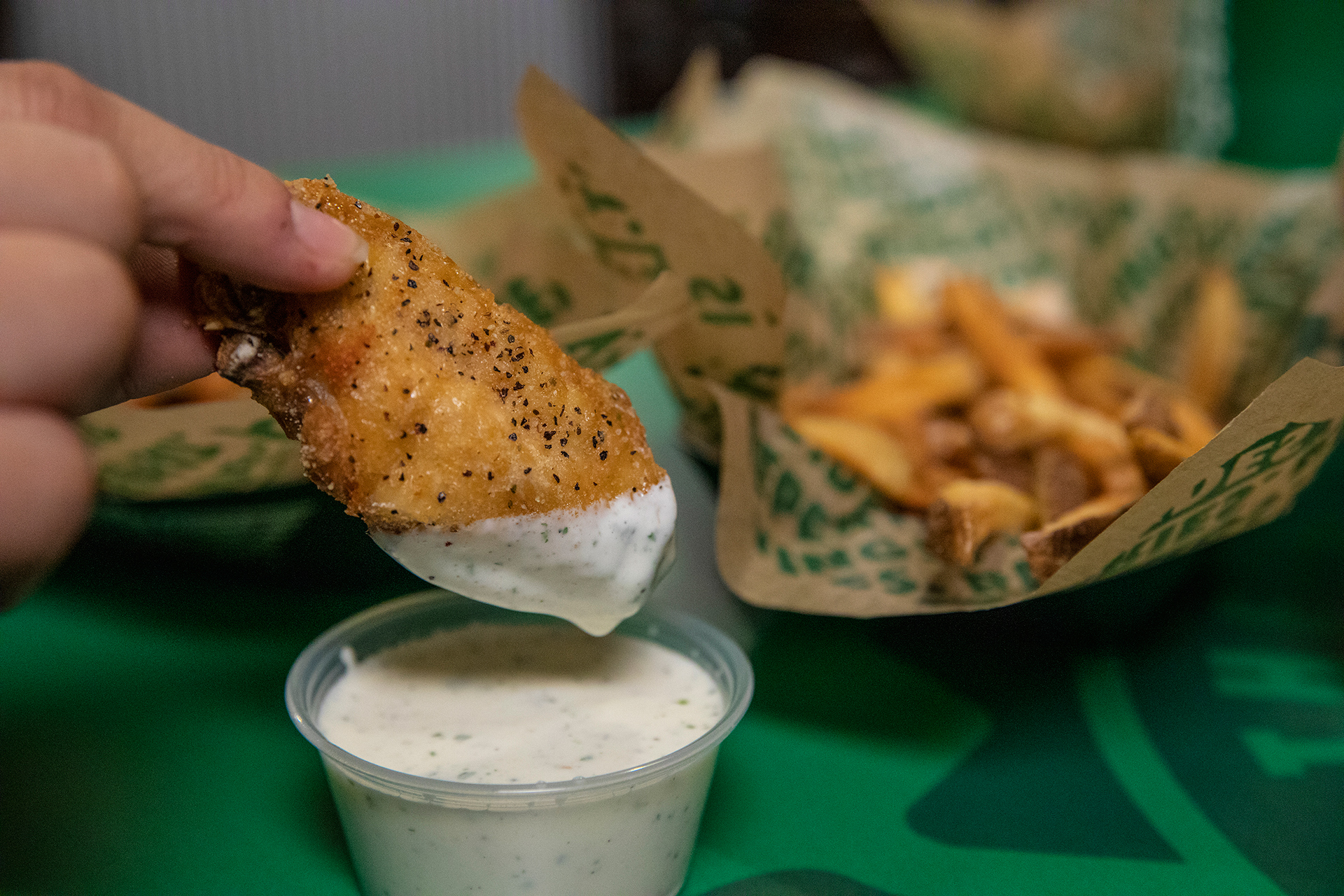 Wingstop Worker Shows How Its Ranch Dressing Is Made