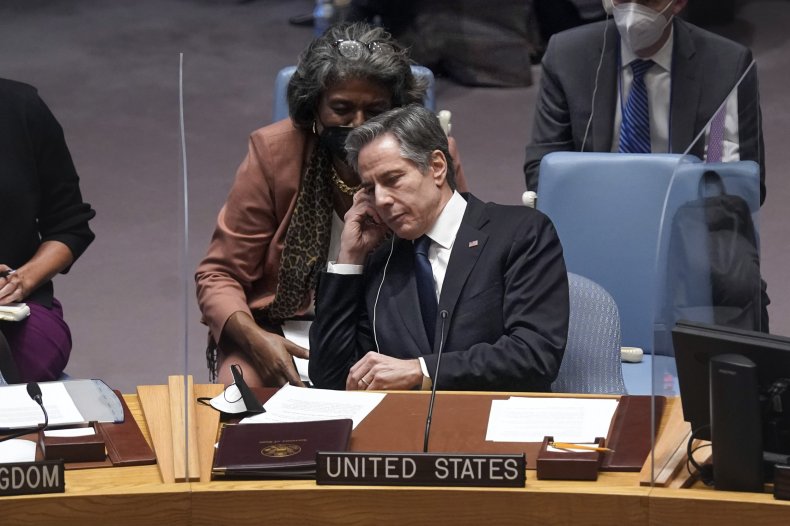 Blinken at UN Security Council