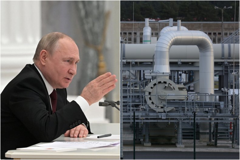 Vladimir Putin and Nord Stream 2