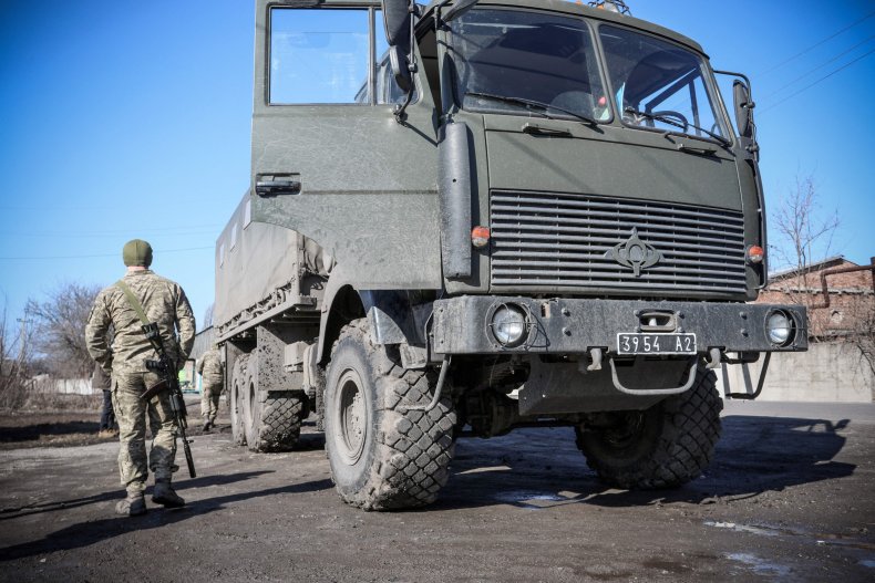 Ukrainian Military Force serviceman