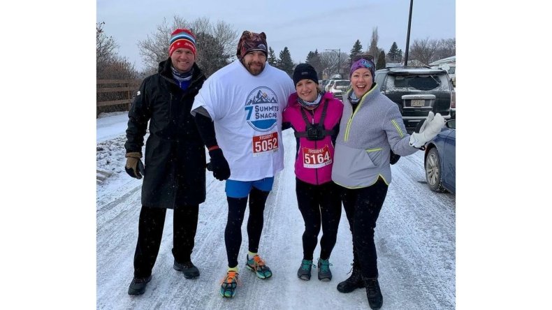 Hypothermic Half Marathon David Eliuk Record Shirts