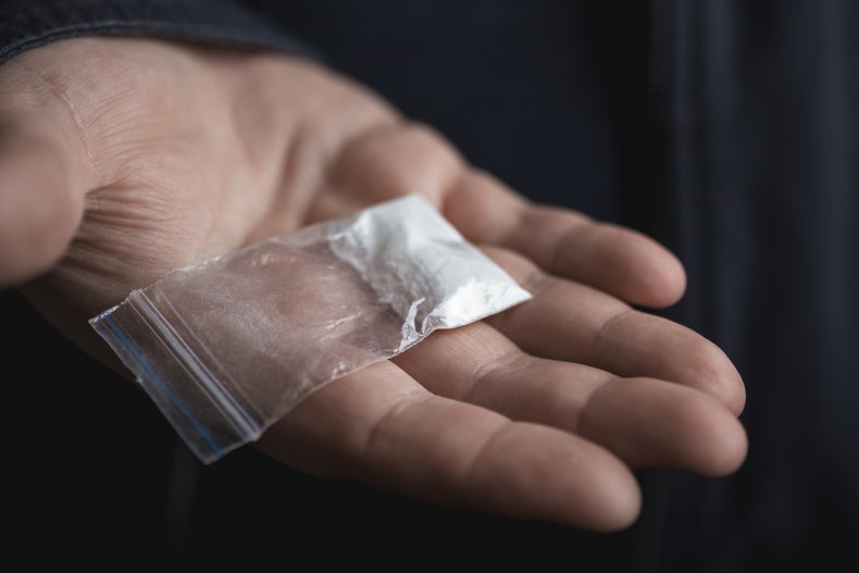 Cocaine powder